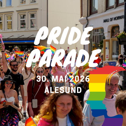 Ålesund Pride 2026 - påmelding til parade