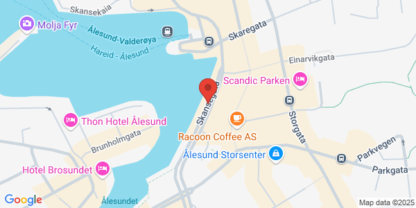 Map displaying event location