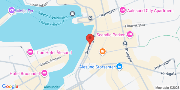 Map displaying event location
