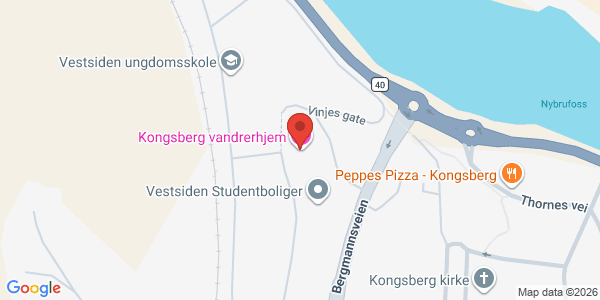 Map displaying event location