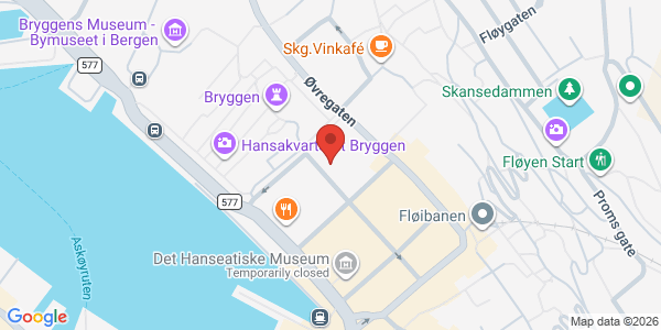 Map displaying event location