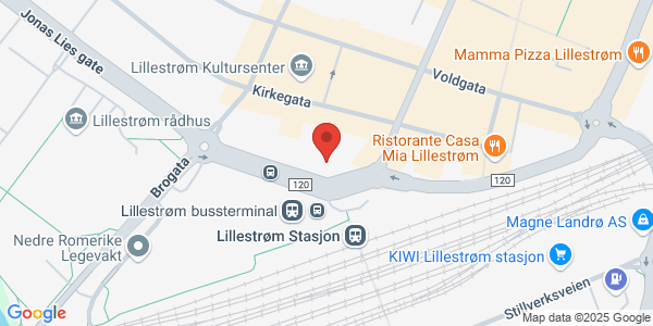 Map displaying event location