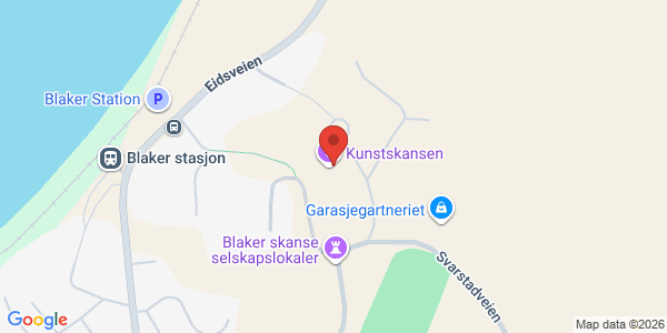 Kart som viser hvor arrangementet foregår