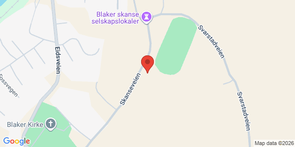 Kart som viser hvor arrangementet foregår