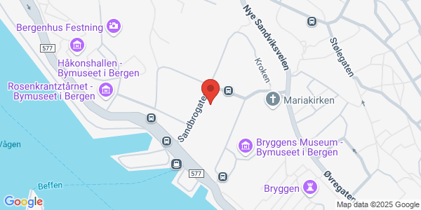 Map displaying event location