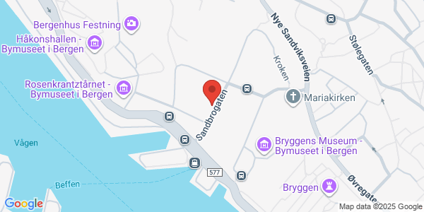 Map displaying event location