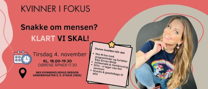 Kvinner i fokus: Snakke om mensen? Klart vi skal!