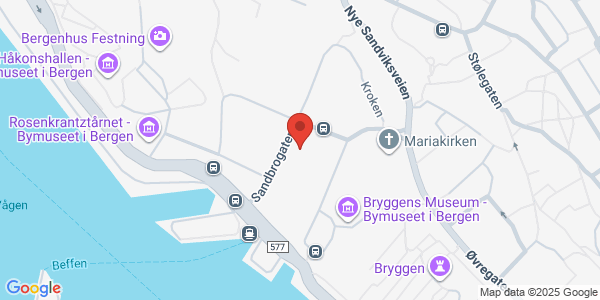 Map displaying event location