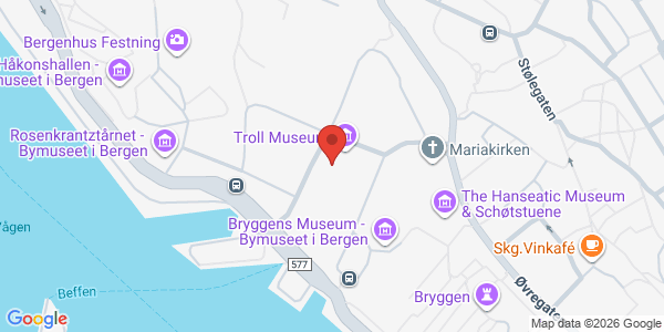 Map displaying event location