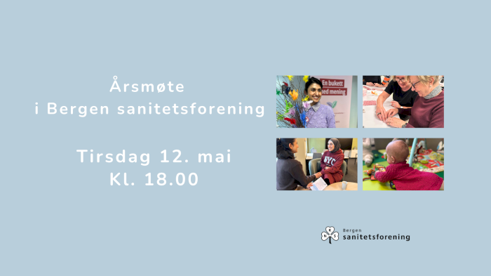 Årsmøte i Bergen sanitetsforening