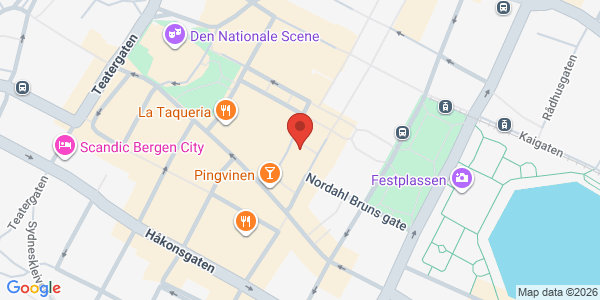 Map displaying event location