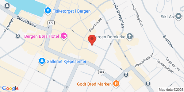 Map displaying event location