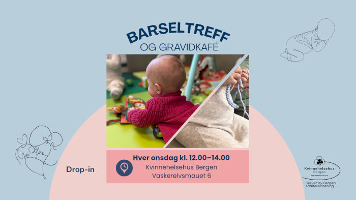 Barseltreff og gravidkafé med tema: Babysang med Åslaug
