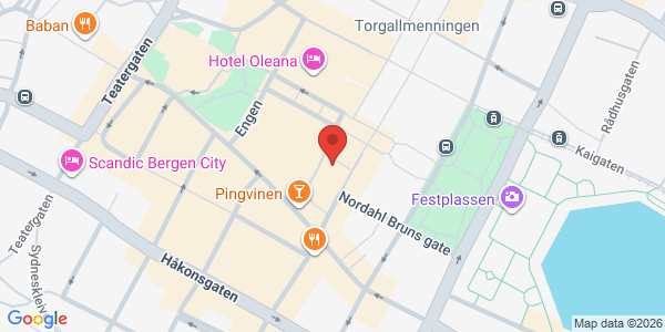 Map displaying event location