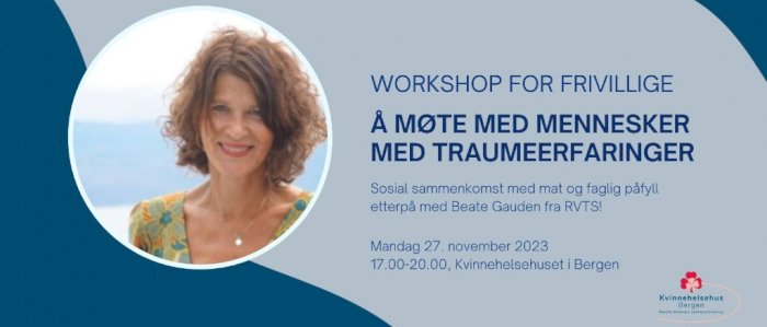 Workshop for frivillige: Å møte mennesker med traumeerfaringer