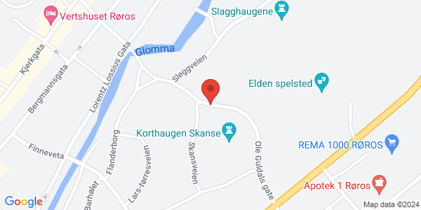 Map displaying event location