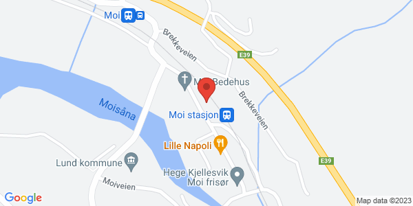 Map displaying event location