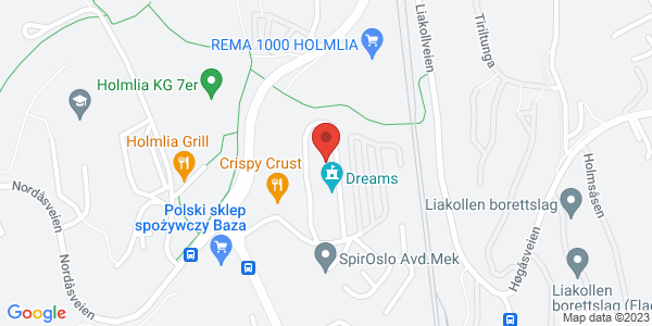 Map displaying event location