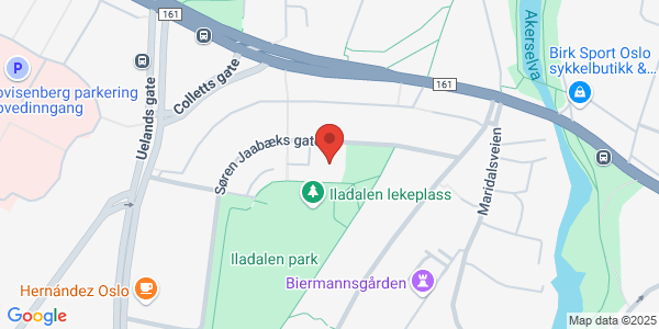 Map displaying event location