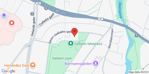 Map displaying event location