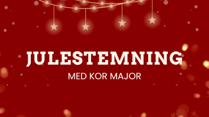 Julekonsert med Kor Major 2025