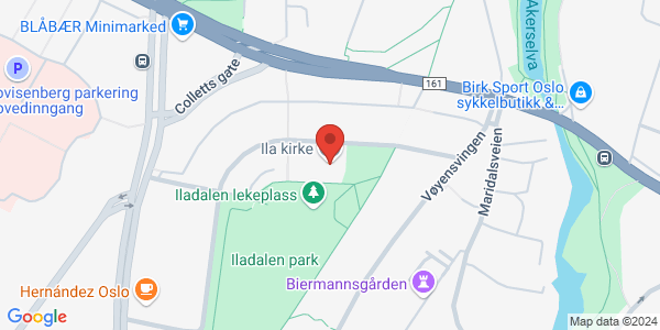 Map displaying event location