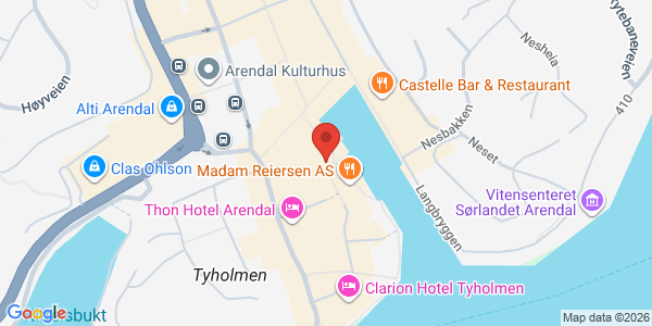 Map displaying event location