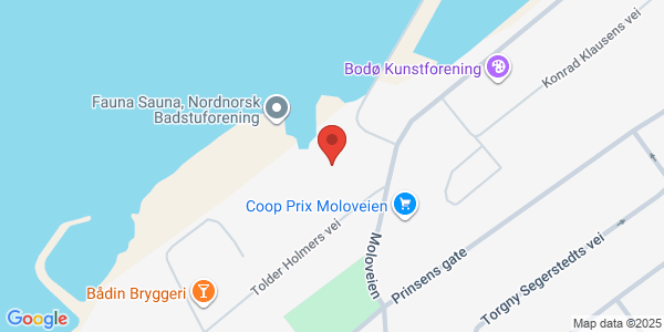 Map displaying event location