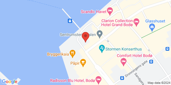 Map displaying event location