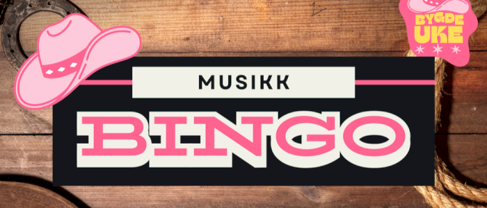 Musikkbingo i Bygdeuka!