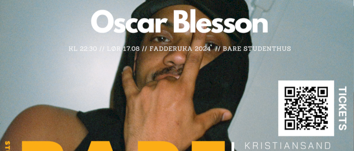 Oscar Blesson i Hovedsalen