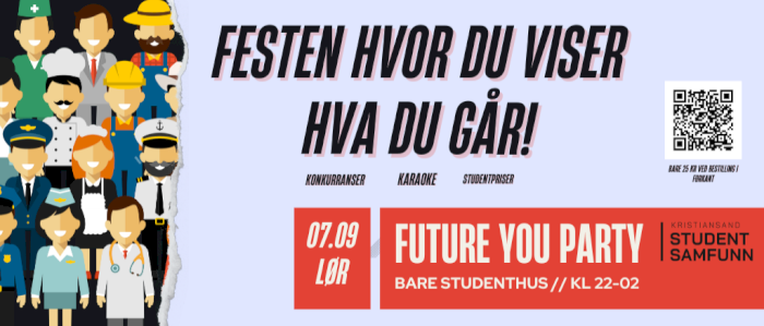 Future You Party på BARE studenthus