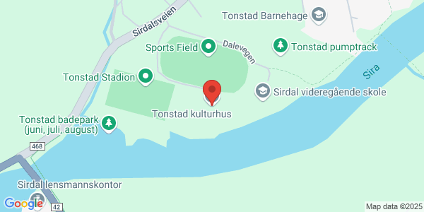 Map displaying event location