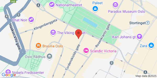 Map displaying event location