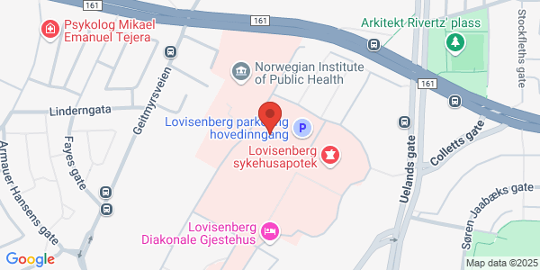 Map displaying event location