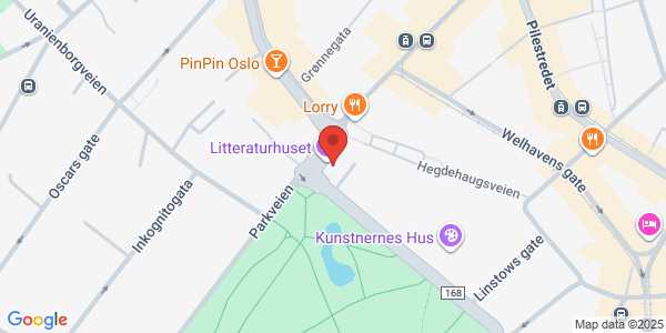 Map displaying event location