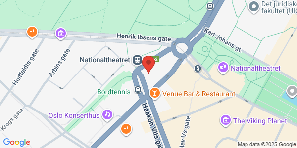 Map displaying event location