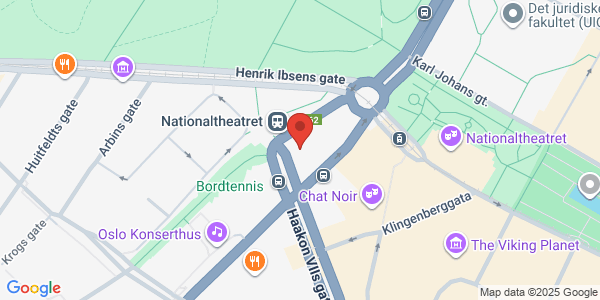 Map displaying event location