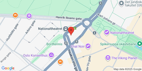 Map displaying event location