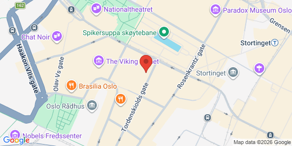 Map displaying event location