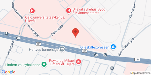 Map displaying event location