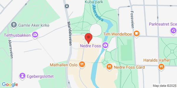 Map displaying event location