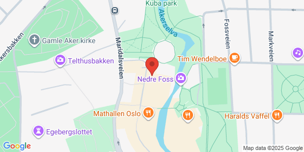 Map displaying event location