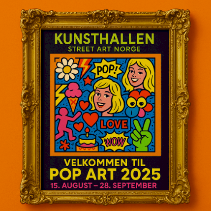 POP Art 2025 / Street & Urban Art 2025 - Gratis inngang under Vulkan Dagene 2025