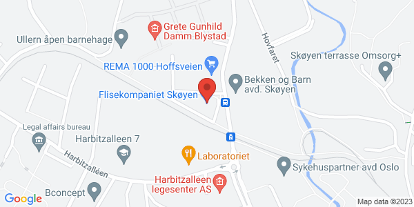 Map displaying event location