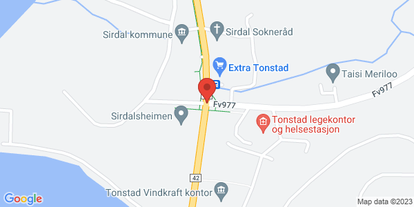 Map displaying event location