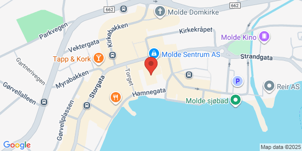 Map displaying event location