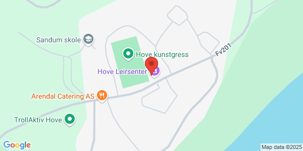 Map displaying event location