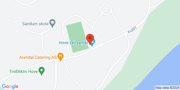 Map displaying event location