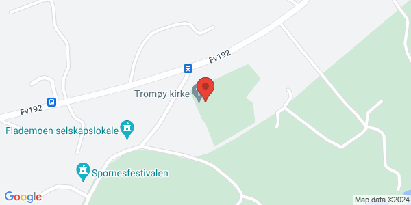 Map displaying event location